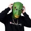 7C316 ˹ҡҡš ˹ҡҡ ˹ҡҡٴǴ Strange Fish Green Fish Mask Headgear Costume