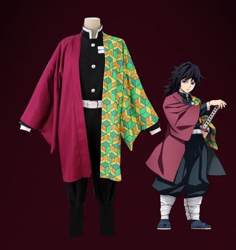 รูปภาพที่#2 ของสินค้า : C184 โทมิโอะกะ กิยู ดาบพิฆาตอสูร Cloak Tomioka Giyu Kimetsu no Yaiba or Demon Slayer รูปภาพที่2 ของสินค้า : C184 โทมิโอะกะ กิยู ดาบพิฆาตอสูร Cloak Tomioka Giyu Kimetsu no Yaiba or Demon Slayer