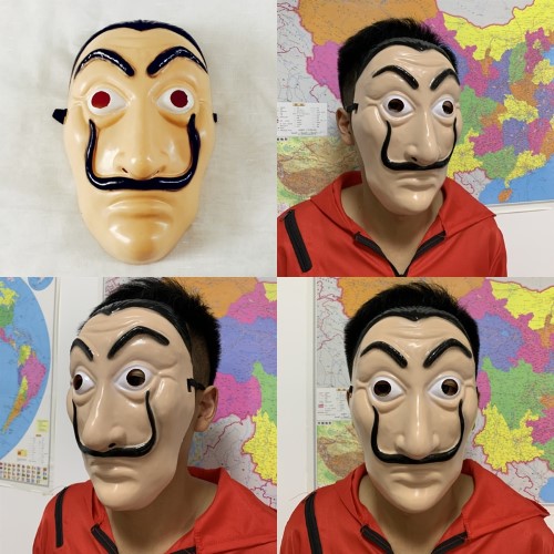 ٻҾ2 ͧԹ : 7C290.1 ໹ - ˹ҡҡѹշ ѹշ êš Spain Version Money Heist Mask Costume