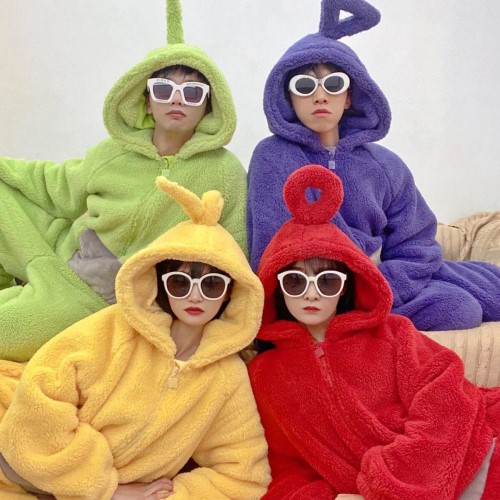 ٻҾ2 ͧԹ : 7C27.3 ͧ شʤ͵ ش͹ ŷѺ Mascot Bajamas Teletubbies Costume