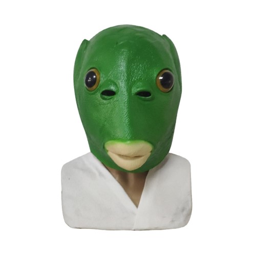 ٻҾ2 ͧԹ : 7C316 ˹ҡҡš ˹ҡҡ ˹ҡҡٴǴ Strange Fish Green Fish Mask Headgear Costume