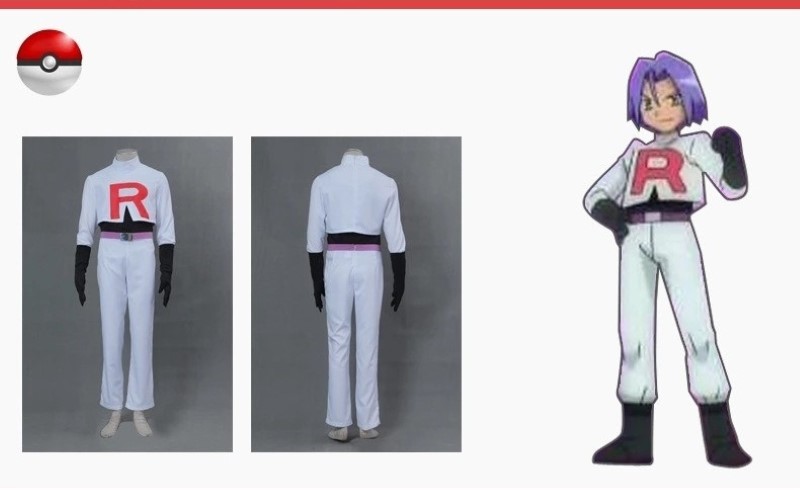 ٻҾ2 ͧԹ : 7C339.2 ش ⤨ ͤ ͹ Man Kojiro James Team Rocket or Rocket Gang Pokemon Costumes