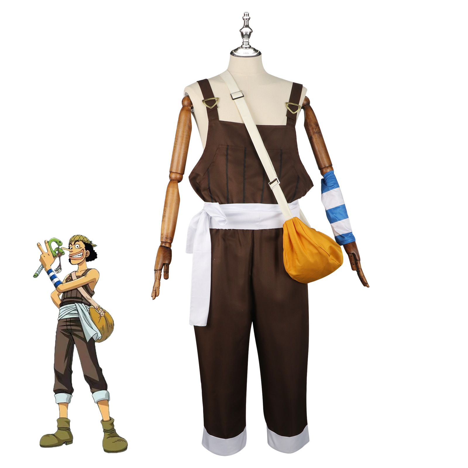 �ٻ�Ҿ���2 �ͧ�Թ��� : 7C221 �ش�ث� �৤ԧ ��ʹ�ث� �ѹ�ի God Usopp Onepeice Costume