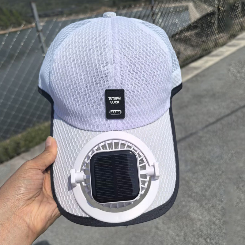 รูปภาพที่#2 ของสินค้า : 7U007 หมวกพัดลมพกพา Solar Fan Cap เย็นสบาย ทำสวน ตกปลา เดินป่า แคมป์ปิ้ง รูปภาพที่2 ของสินค้า : 7U007 หมวกพัดลมพกพา Solar Fan Cap เย็นสบาย ทำสวน ตกปลา เดินป่า แคมป์ปิ้ง