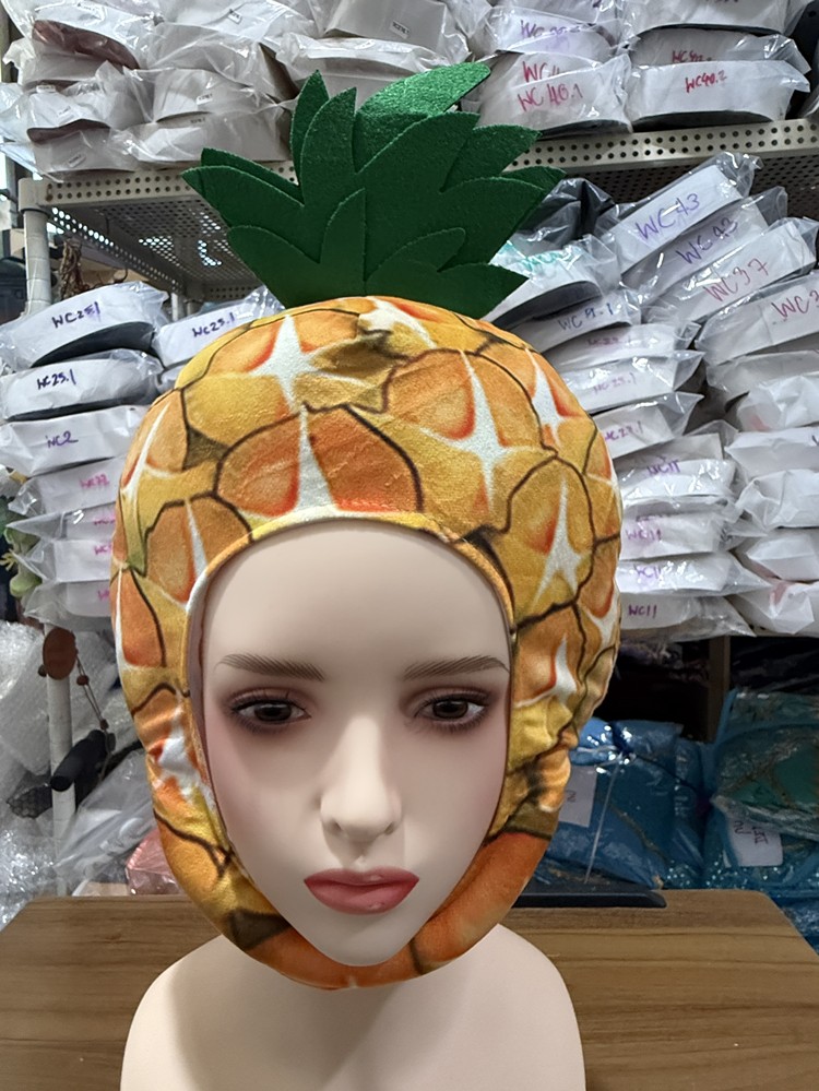 รูปภาพที่#2 ของสินค้า : 7C320.3 หมวกสับปะรด หมวกผลไม้ Pineapple Fruit Helmet Costume รูปภาพที่2 ของสินค้า : 7C320.3 หมวกสับปะรด หมวกผลไม้ Pineapple Fruit Helmet Costume
