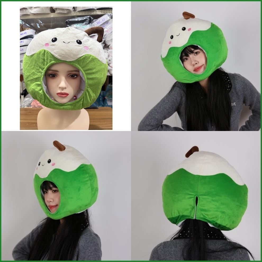 รูปภาพที่#2 ของสินค้า : 7C320.4 หมวกมะพร้าว หมวกผลไม้ Coconut Fruit Helmet Costume รูปภาพที่2 ของสินค้า : 7C320.4 หมวกมะพร้าว หมวกผลไม้ Coconut Fruit Helmet Costume