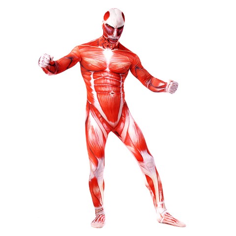 ٻҾ3 ͧԹ : 7C205 شʹٷ ䷷ѹ ش Ҿ䷷ѹ Colossus Titan Bodysuit Attack on Titan Costumes