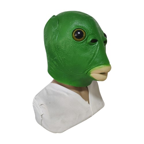 ٻҾ3 ͧԹ : 7C316 ˹ҡҡš ˹ҡҡ ˹ҡҡٴǴ Strange Fish Green Fish Mask Headgear Costume
