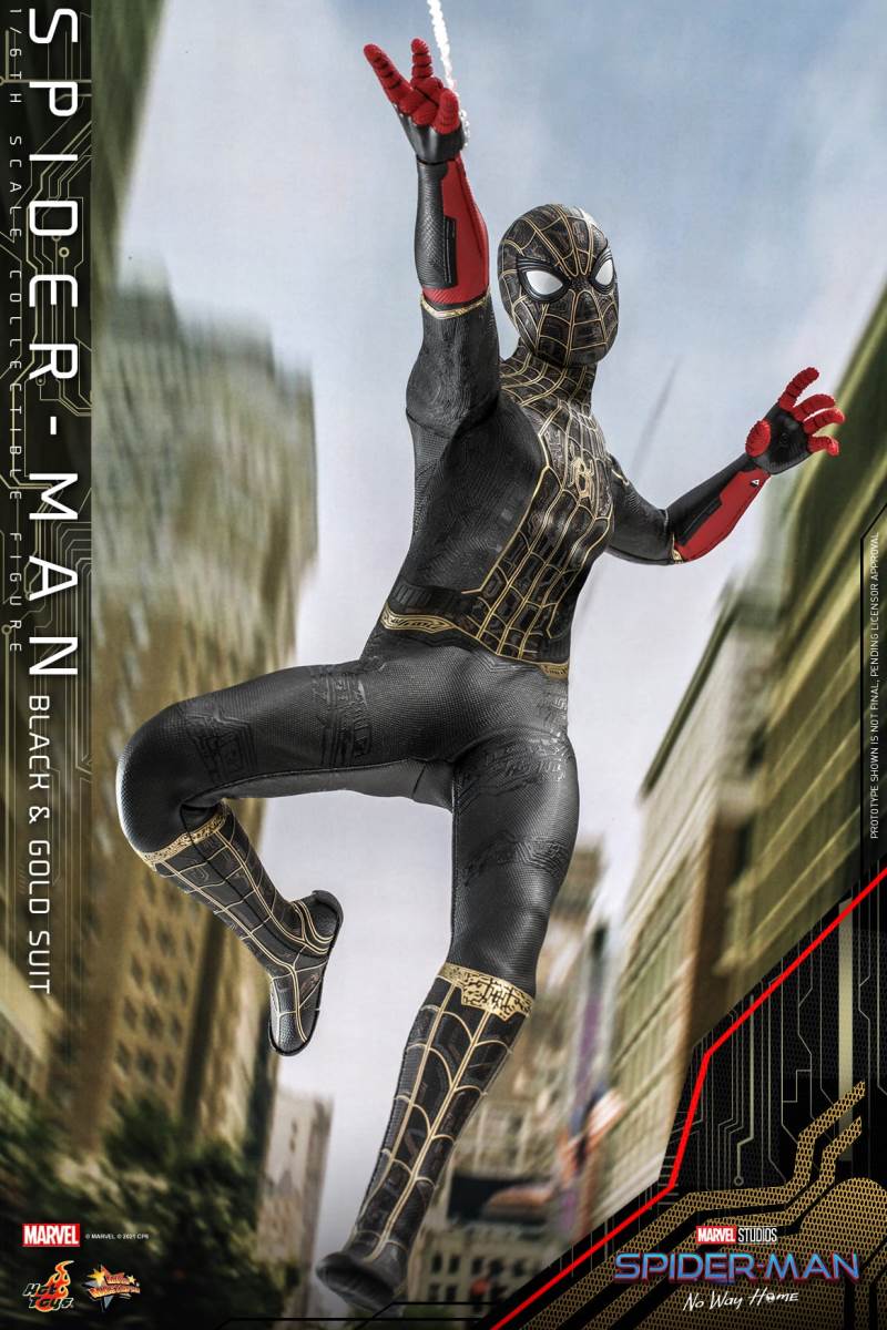 ٻҾ3 ͧԹ : ++++شմӷͧ Spider-Man: No Way Home - Spider-Man (Black & Gold Suit)