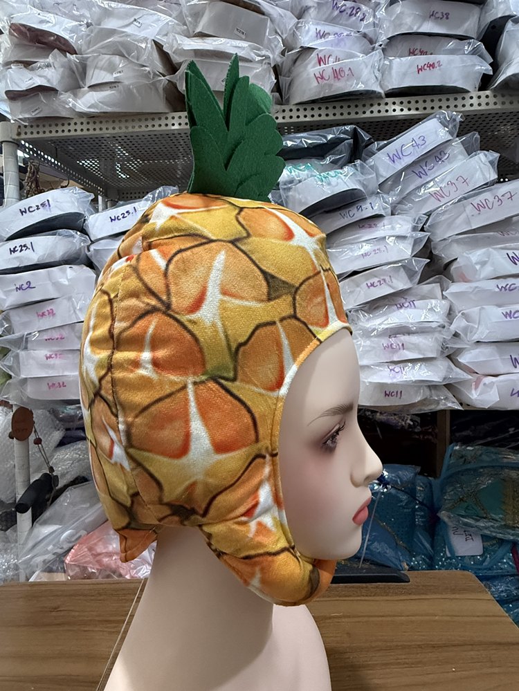 รูปภาพที่#3 ของสินค้า : 7C320.3 หมวกสับปะรด หมวกผลไม้ Pineapple Fruit Helmet Costume รูปภาพที่3 ของสินค้า : 7C320.3 หมวกสับปะรด หมวกผลไม้ Pineapple Fruit Helmet Costume
