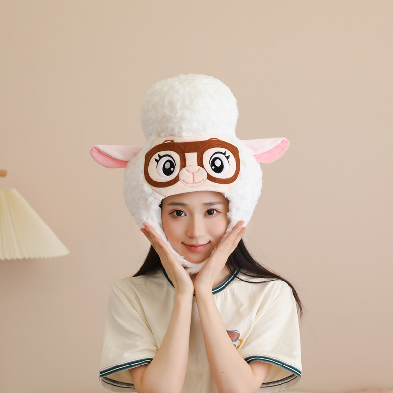 �ٻ�Ҿ���4 �ͧ�Թ��� : 7C398 ��ǡ�� ���� ���������� ������ Sheep Helmet Dawn Bellwether Zootopia Costume