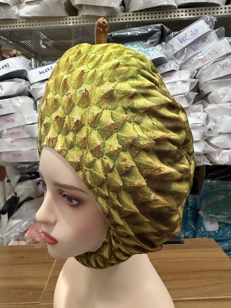 รูปภาพที่#4 ของสินค้า : 7C320.6 หมวกทุเรียน หมวกผลไม้ Durian Fruit Helmet Costume รูปภาพที่4 ของสินค้า : 7C320.6 หมวกทุเรียน หมวกผลไม้ Durian Fruit Helmet Costume