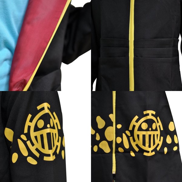 รูปภาพที่#5 ของสินค้า : 7C12 ชุดทราฟัลการ์ ลอว์ วันพีซ Trafalgar D. Water Law One Piece Costume รูปภาพที่5 ของสินค้า : 7C12 ชุดทราฟัลการ์ ลอว์ วันพีซ Trafalgar D. Water Law One Piece Costume
