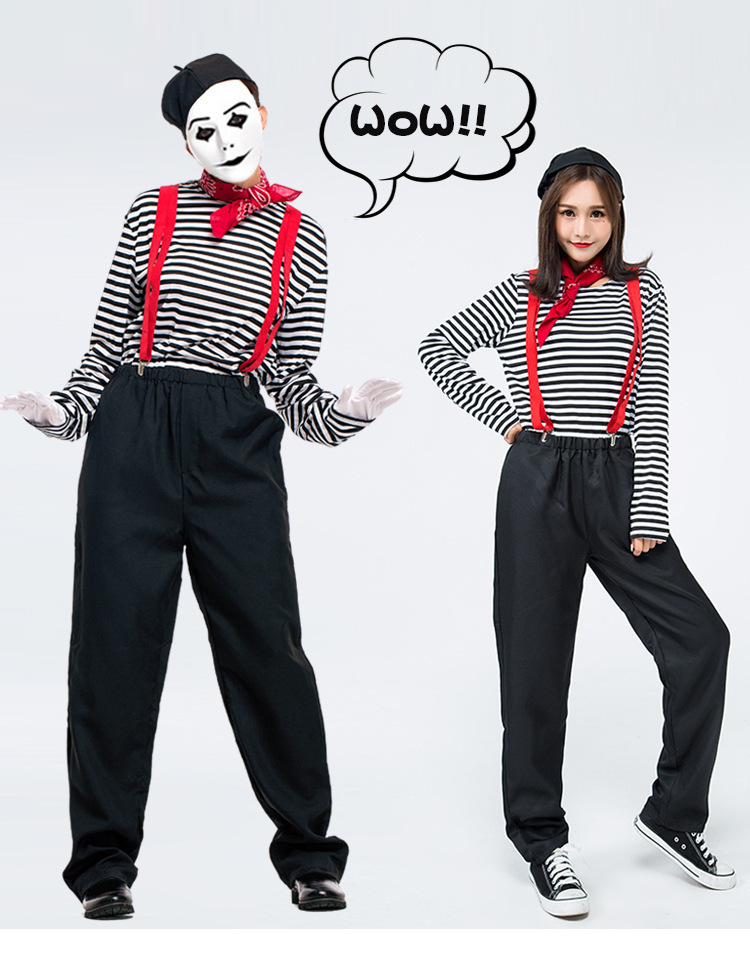 �ٻ�Ҿ���5 �ͧ�Թ��� : ++�������++(�Ҥҵ��1�ش)�ش��ǵš�Ф��� (Mime Clown Costume) �ѡ�ʴ��Ф��� ���ٴ ���ҷҧ