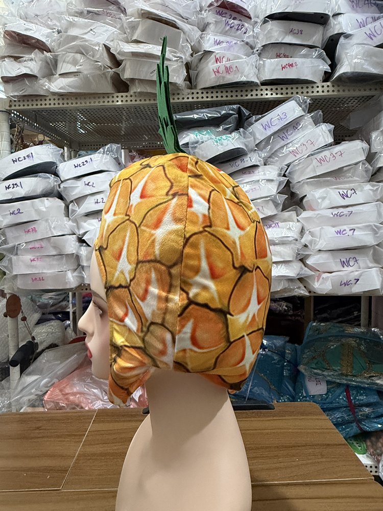 รูปภาพที่#5 ของสินค้า : 7C320.3 หมวกสับปะรด หมวกผลไม้ Pineapple Fruit Helmet Costume รูปภาพที่5 ของสินค้า : 7C320.3 หมวกสับปะรด หมวกผลไม้ Pineapple Fruit Helmet Costume