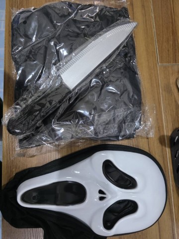 รูปภาพที่#6 ของสินค้า : ++พร้อมส่ง++ชุด+หน้ากาก+มีด ชุดผีโหดหวีดสยอง ชุดผี ผีสครีม ผีScream หวีดสุดขีด ผีหวีดสยอง รูปภาพที่6 ของสินค้า : ++พร้อมส่ง++ชุด+หน้ากาก+มีด ชุดผีโหดหวีดสยอง ชุดผี ผีสครีม ผีScream หวีดสุดขีด ผีหวีดสยอง