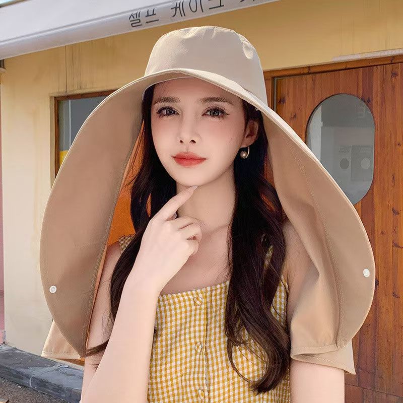 รูปภาพที่#6 ของสินค้า : 7U004 หมวกกันแดดคลุมไหล่ UV ปีกกว้าง รุ่นคลุมหน้าและต้นคอ กันแดดกลางแจ้ง พับเก็บได้ Sun Protection Hood Hat / Cape Sun Hat รูปภาพที่6 ของสินค้า : 7U004 หมวกกันแดดคลุมไหล่ UV ปีกกว้าง รุ่นคลุมหน้าและต้นคอ กันแดดกลางแจ้ง พับเก็บได้ Sun Protection Hood Hat / Cape Sun Hat